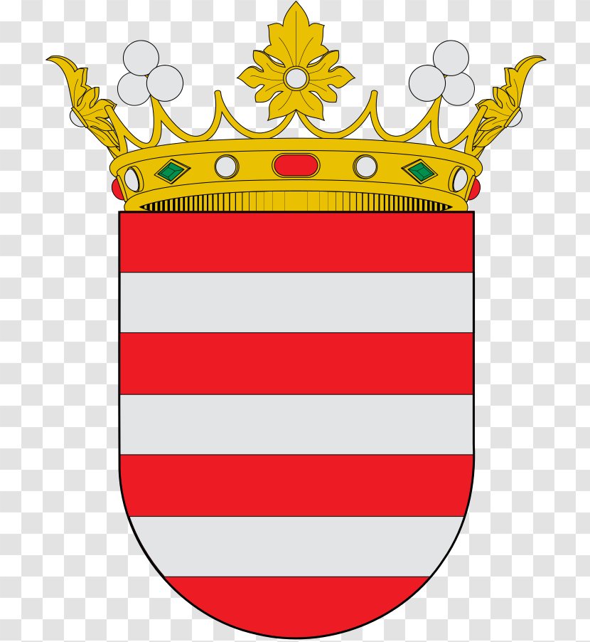 Jimena De La Frontera Coat Of Arms Escutcheon Gules Escut I Bandera D'Algorfa - Or Transparent PNG