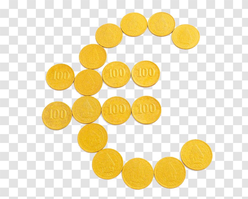 Euro Coins Sign Currency - Material - European Transparent PNG