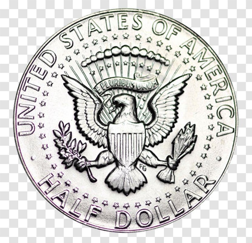 Dollar Coin Kennedy Half Silver - Symbol Transparent PNG