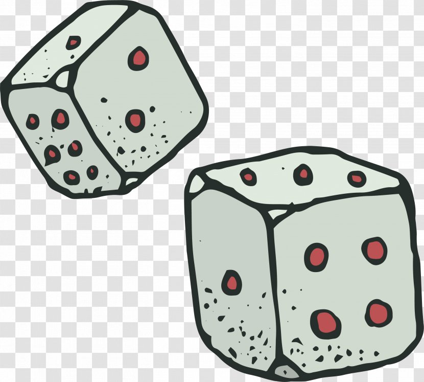 Yahtzee Dice Cube - Hand-painted Throwing Transparent PNG