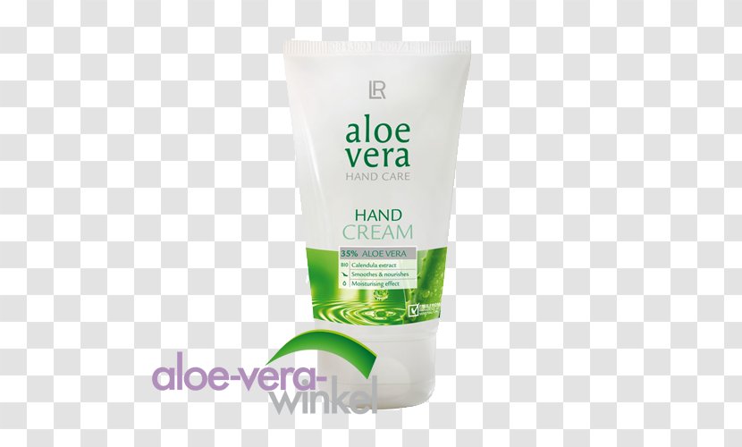 Cream Lotion Aloe Vera Gel Product - Lr Health Beauty Systems - Cosmetic Transparent PNG