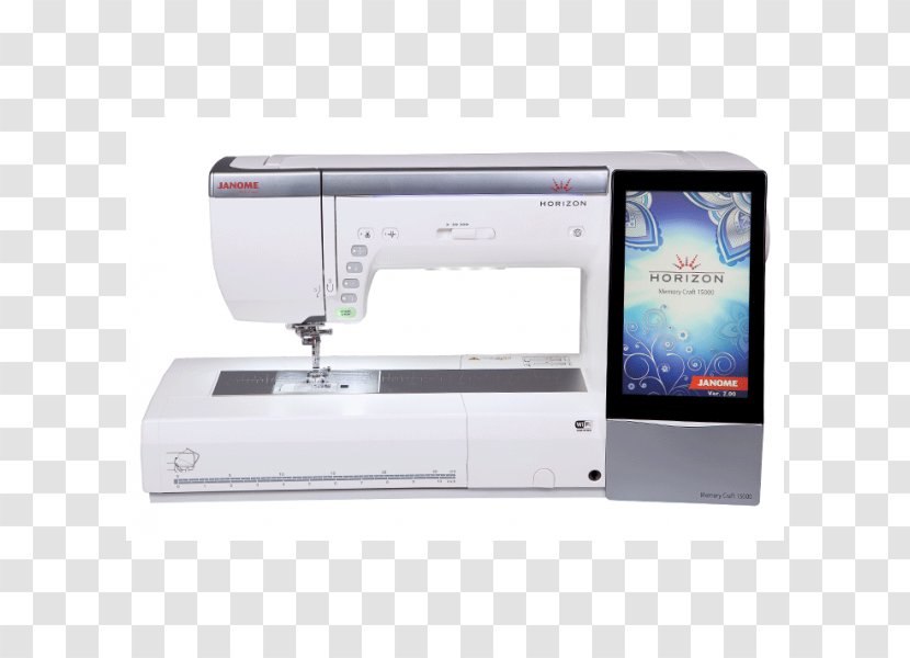 Janome Memory Craft 6500P Quilting Sewing Stitch Transparent PNG