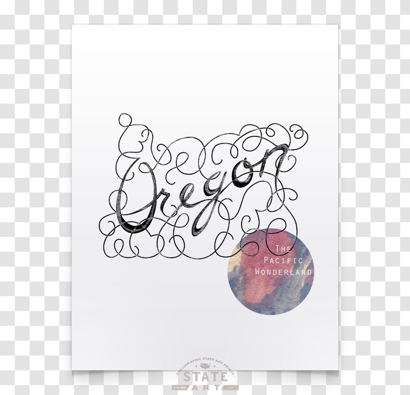 Oregon Tattoo Drawing Photography - Poster - Flirty Illustration Transparent PNG