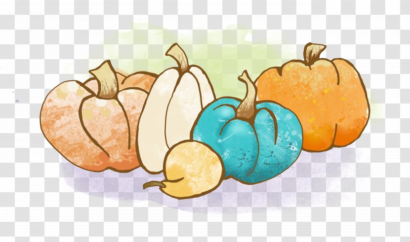 Clip Art Pumpkin Halloween Food Image Transparent PNG