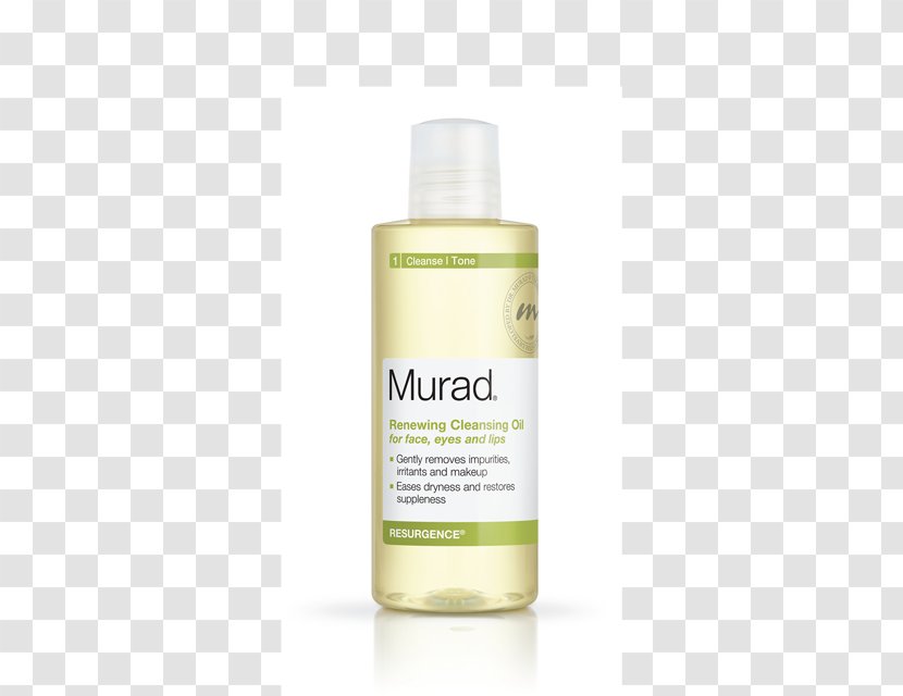 Cleanser Murad Resurgence Renewing Cleansing Cream Oil Method Toner - Lotion - Skincare Routine Transparent PNG