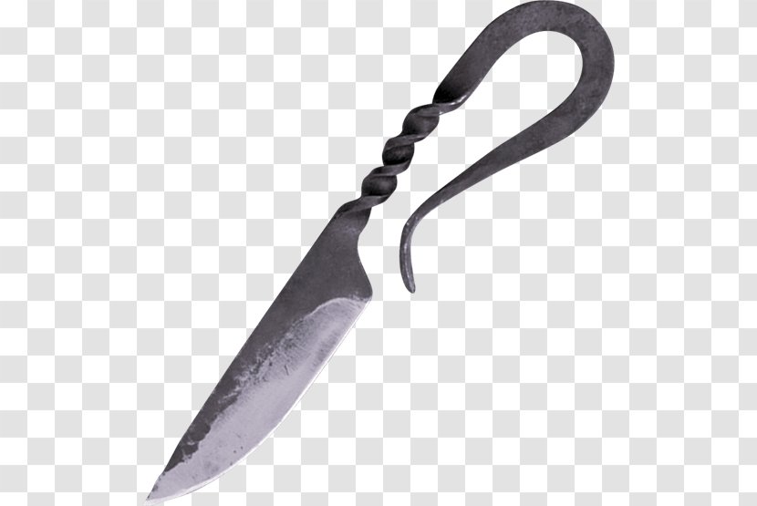 Throwing Knife Hunting & Survival Knives Wrought Iron Cutlery - Tool Transparent PNG