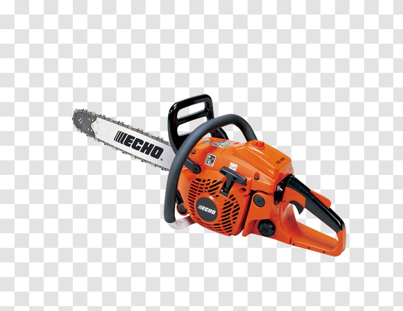 Petrol Chainsaw McCulloch Echo CS-450 Yamabiko Corporation - Incorporated Transparent PNG