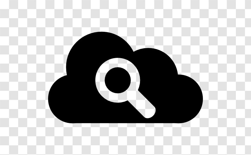 Magnifying Glass Cloud Storage Clip Art - Text Transparent PNG