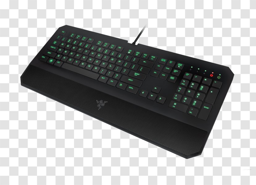 Computer Keyboard Razer DeathStalker Chroma Essential Chiclet - Multimedia Transparent PNG