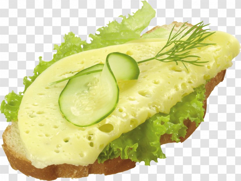 Butterbrot Hamburger Breakfast Bread Hors D'oeuvre - Salad - Cheese Transparent PNG