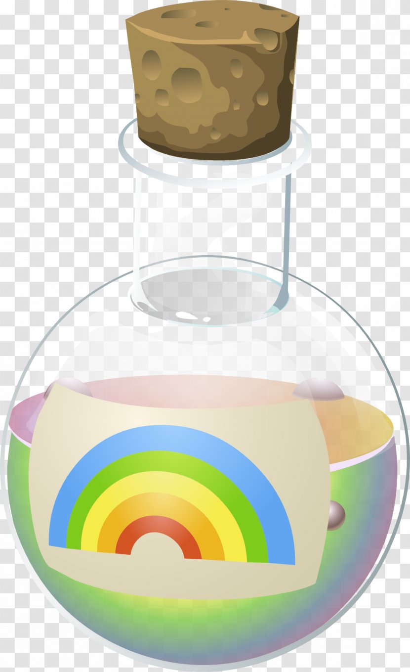 Potion Clip Art - Tableware - Flask Transparent PNG