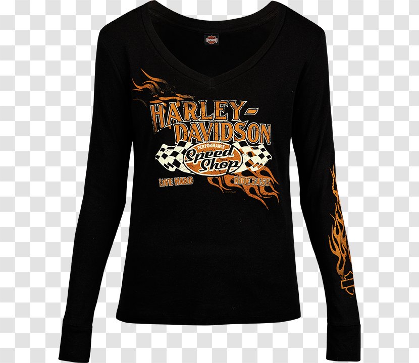 Long-sleeved T-shirt Harley-Davidson Of New York City NYC Transparent PNG