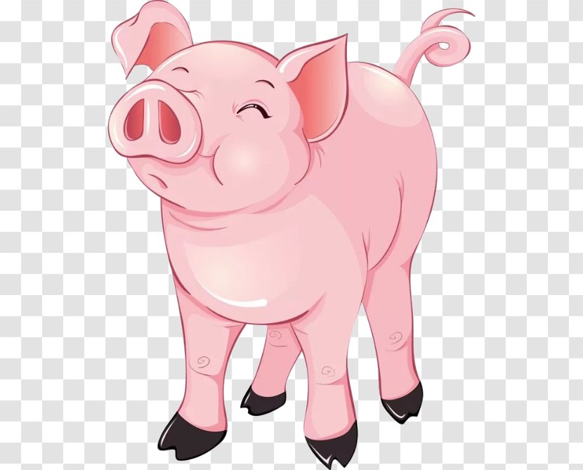 Domestic Pig Piglet Clip Art - Like Mammal Transparent PNG