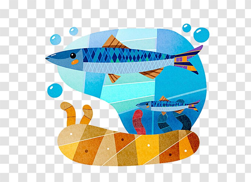 Fish Illustration - The In Ocean Transparent PNG