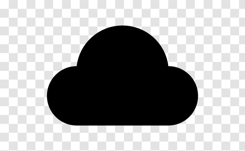 Arrow Cloud Computing - Silhouette - Without Button Transparent PNG