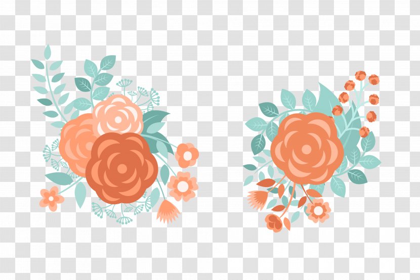 Flower Illustration - Vector Wedding Flowers Transparent PNG