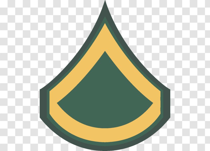 United States Army Enlisted Rank Insignia Private First Class Specialist Transparent PNG