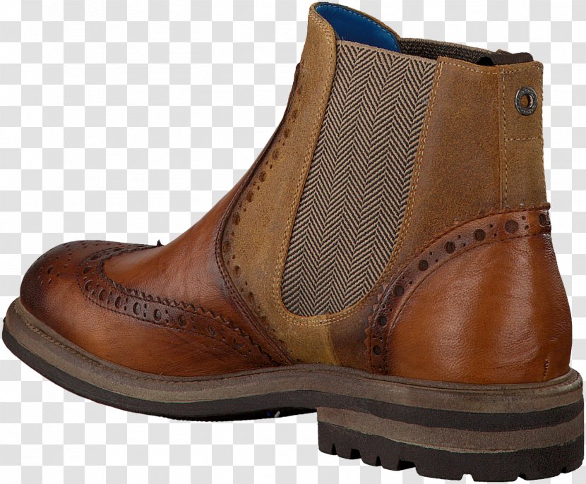 Chelsea Boot Shoe Leather Footwear - Cognac Transparent PNG