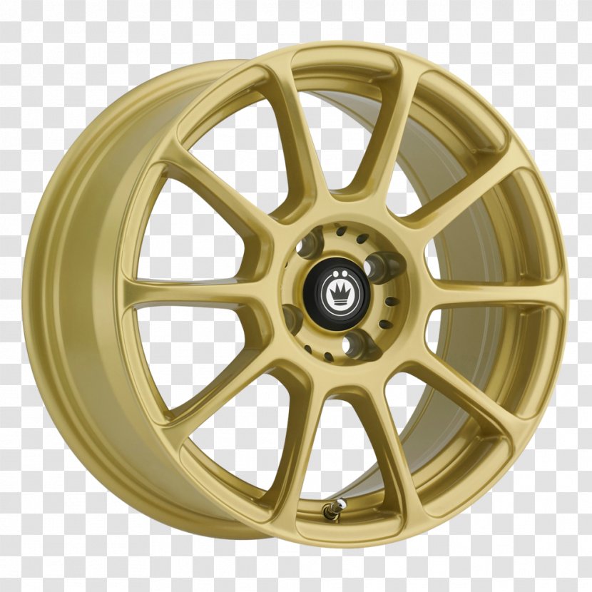 Rim Custom Wheel Tire Vehicle - Gold Tires Transparent PNG