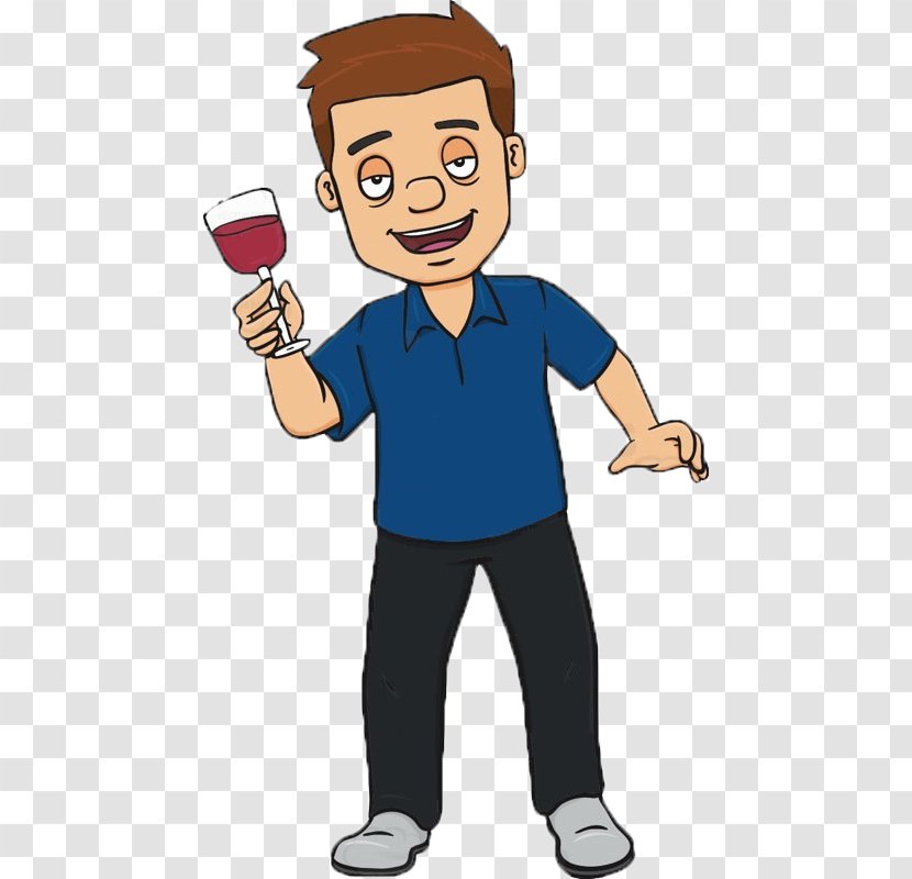 Cartoon Clip Art - Joint - Man Drink Transparent PNG