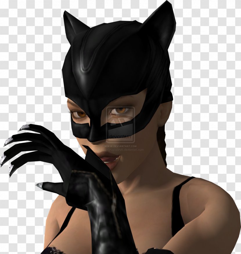 Batman: Arkham City Catwoman Supervillain - Supernatural Creature Transparent PNG