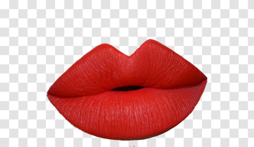 Lipstick Cosmetics Sticker PicsArt Photo Studio - Love - Red Lips Makeup Transparent PNG