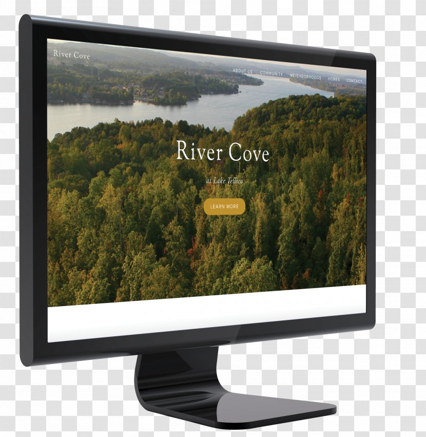 Tellico Village, Tennessee Computer Monitors Lake Monitor Accessory Output Device - Television - Pendour Cove Transparent PNG