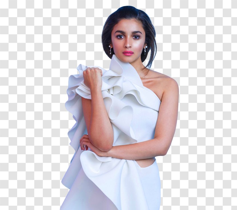Alia Bhatt Elle Bollywood 2 States Actor - Silhouette - Like Us On Facebook Transparent PNG