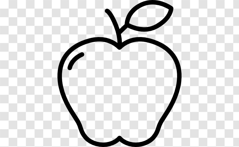 Apple Drawing Food Fruit - Cartoon Transparent PNG
