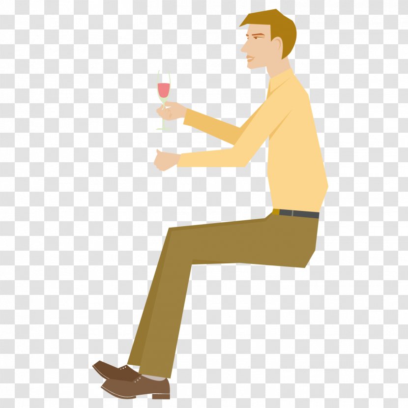 Significant Other U670bu53cb Illustration - Cartoon - Drinking Man Transparent PNG