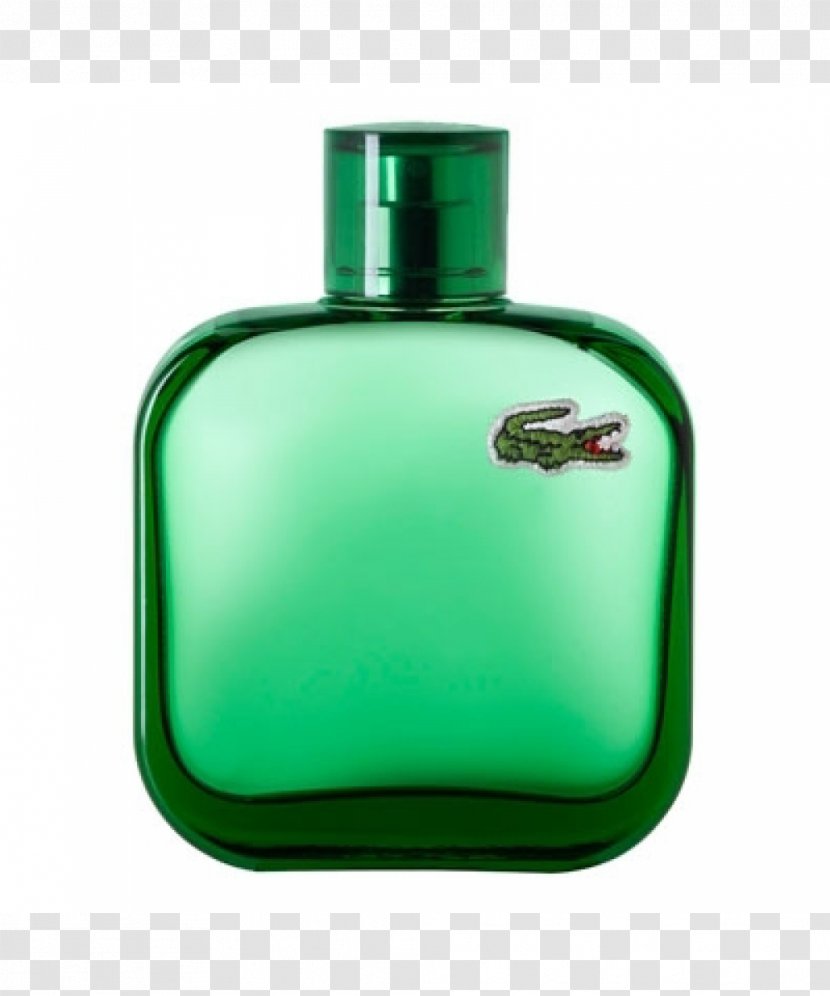 Lacoste Essential Perfume Eau De Toilette Polo Shirt - Glass Bottle Transparent PNG