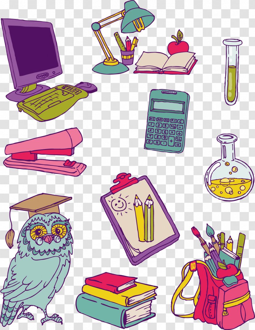 School Graphic Arts Adobe Illustrator - Supplies Season Transparent PNG