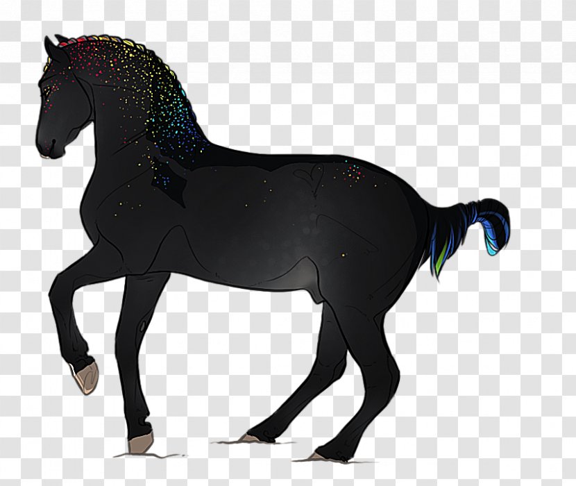 Mustang Foal Stallion Rein Halter - Equestrian Sport - Twinkle Toes Transparent PNG