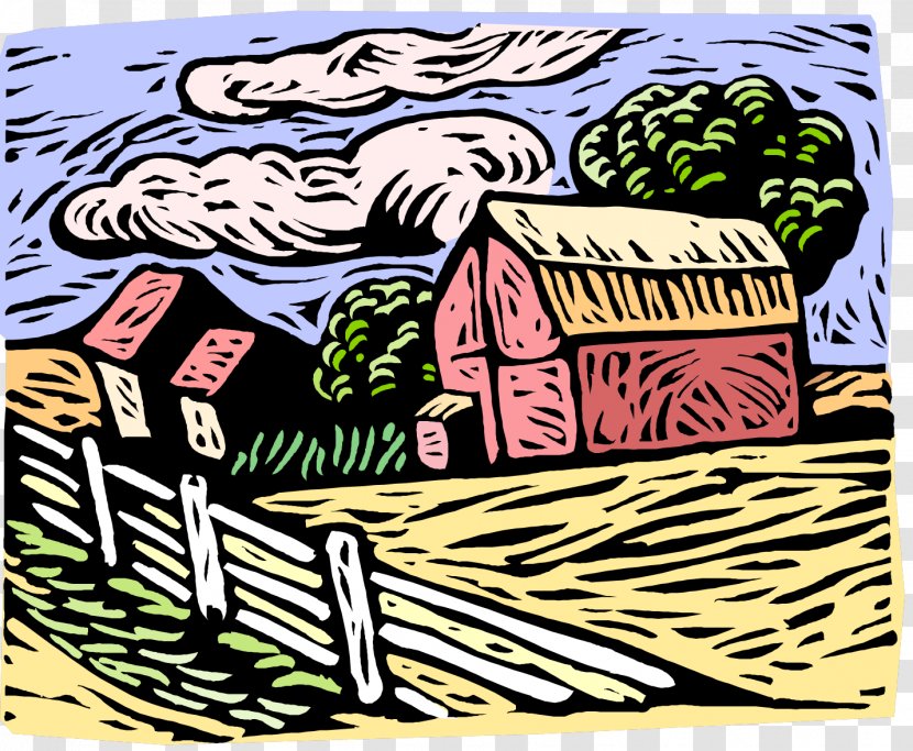 Subsistence Agriculture Farmer Clip Art - Fiction - Farm Clipart Transparent PNG