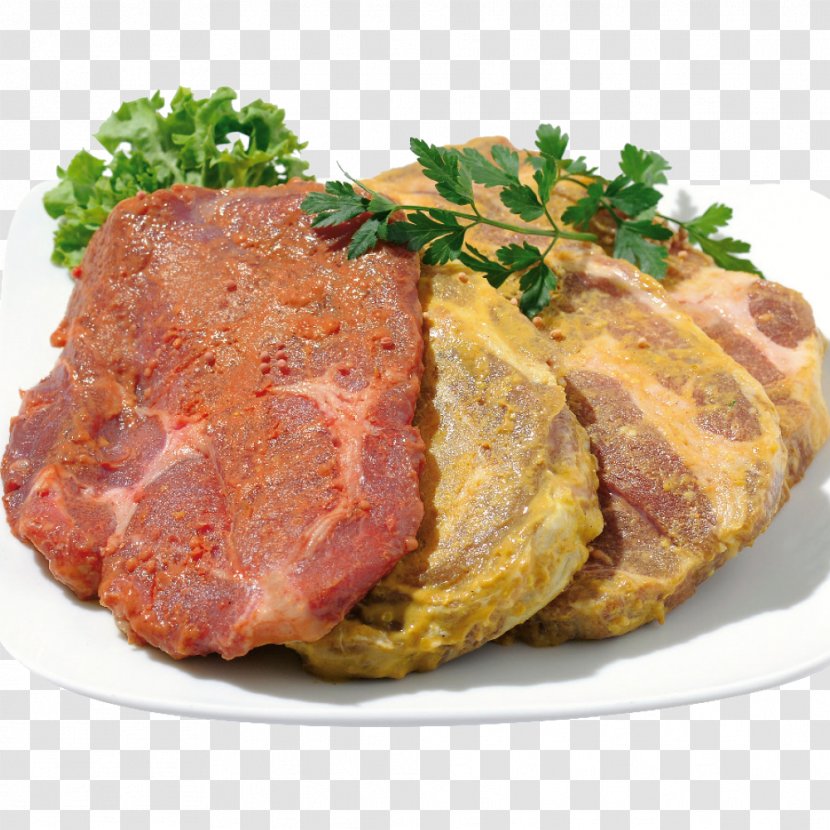 Kassler Sirloin Steak Roast Beef Meat Chop - Fried Food Transparent PNG