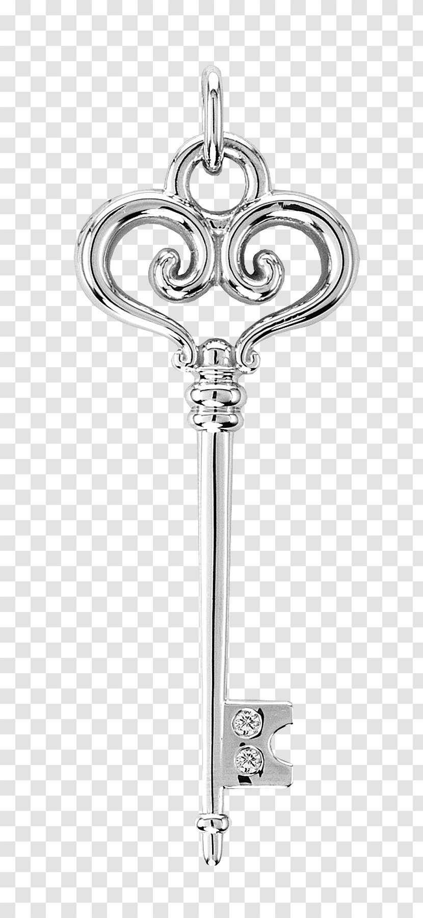 DeviantArt Artist Drawing Pendant - Silver Key Senior Center Transparent PNG