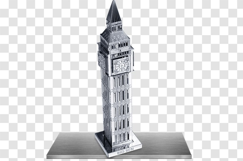 Big Ben Metal Tower Golden Gate Bridge Puzz 3D - 3d Transparent PNG