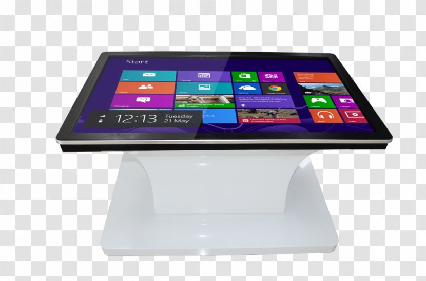 Table Display Device Interactivity Multimedia Interactive Whiteboard - Computer Transparent PNG