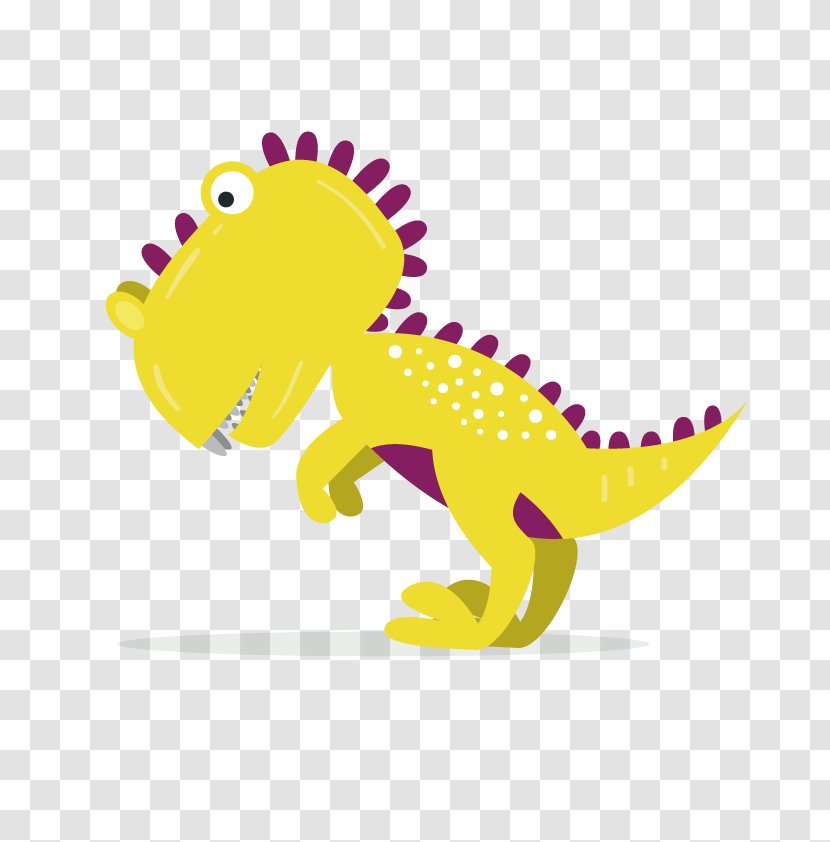 London Clip Art - Organism - Vector Yellow Dinosaur Transparent PNG