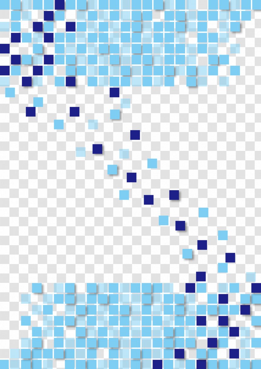 Technology Euclidean Vector - Symmetry - Blue Box Background Transparent PNG