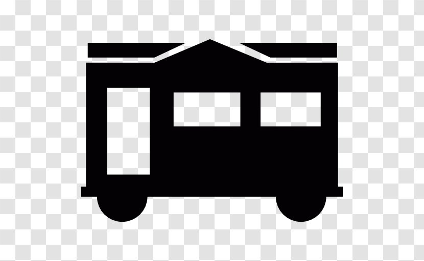 Mobile Home Campervans House Caravan - Monochrome Transparent PNG