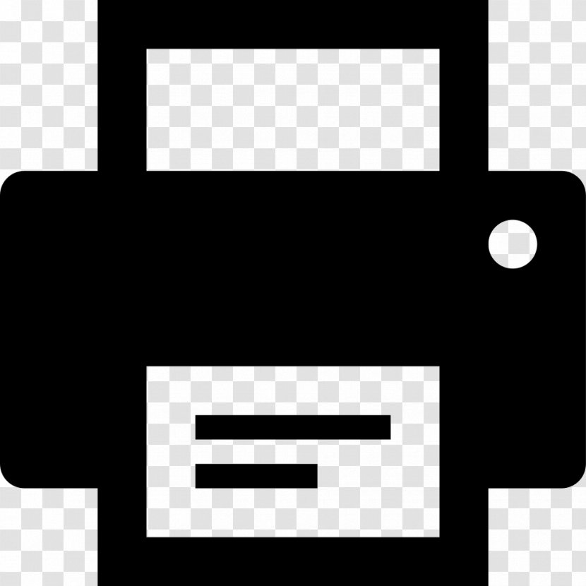 Printing Printer - Black - Print Transparent PNG