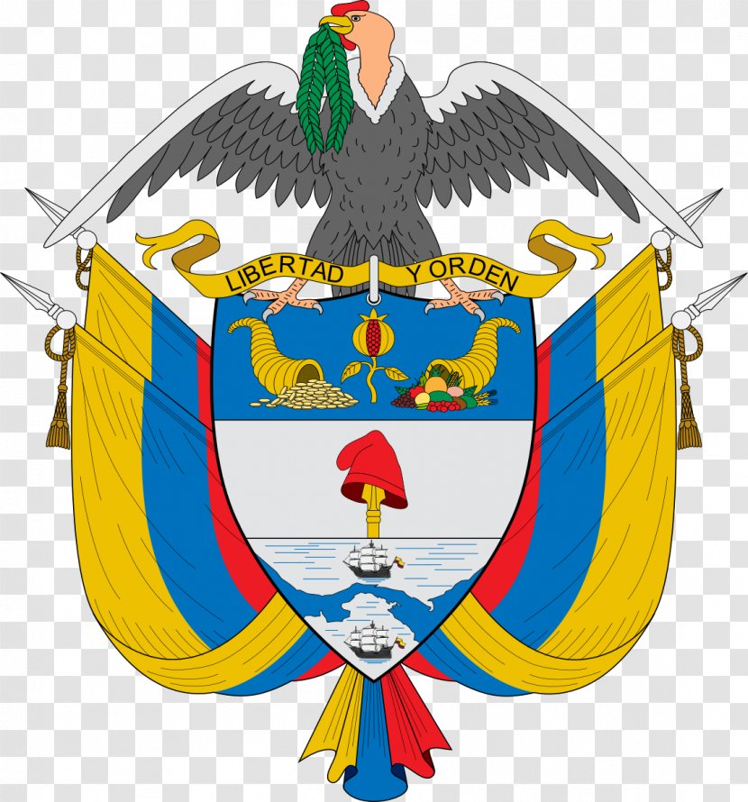 Gran Colombia Coat Of Arms Socotá Flag - Escudo De Cundinamarca Transparent PNG