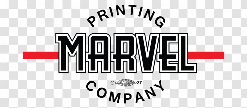 Marvel Printing Company Logo Brand Product Font - Text - Print Design Ideas Transparent PNG