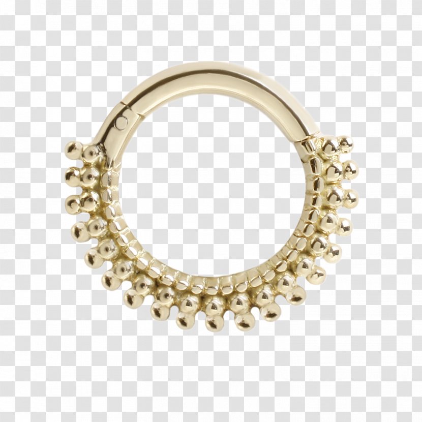 Nese Septum-piercing Ring Gold Jewellery Body Piercing - Metal Transparent PNG