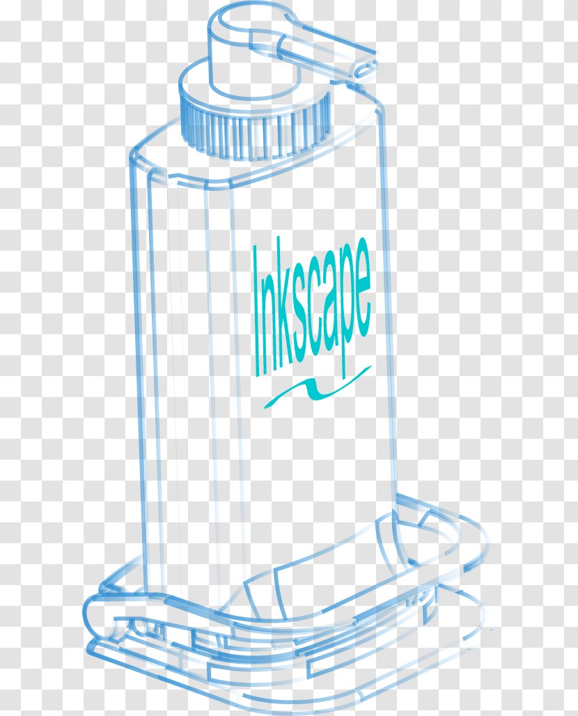 Inkscape Clip Art - Line - Vector Hand-drawn Bath Squeeze Bottle Transparent PNG