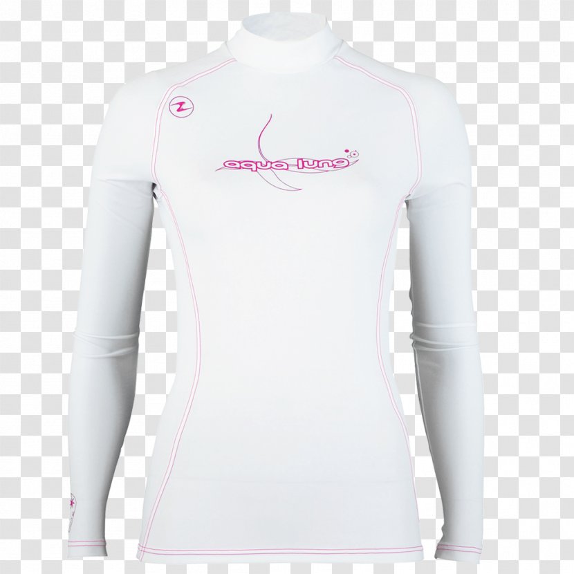 Long-sleeved T-shirt Rash Guard - Neck - Personal Items Transparent PNG