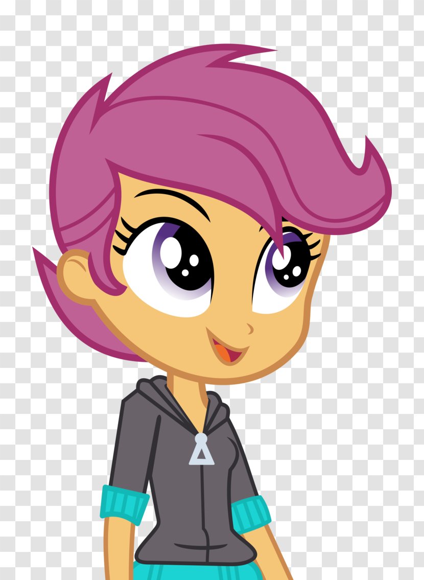 Scootaloo Rainbow Dash Applejack My Little Pony: Equestria Girls - Frame - Diaper Pin Transparent PNG