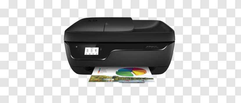 Hewlett-Packard Multi-function Printer HP Officejet 3830 - Hp Deskjet - Hewlett-packard Transparent PNG