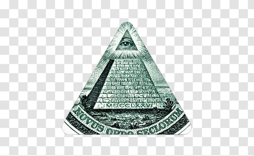 Eye Of Providence Illuminati Sticker Zazzle Freemasonry - Pyramid - New World Order Transparent PNG